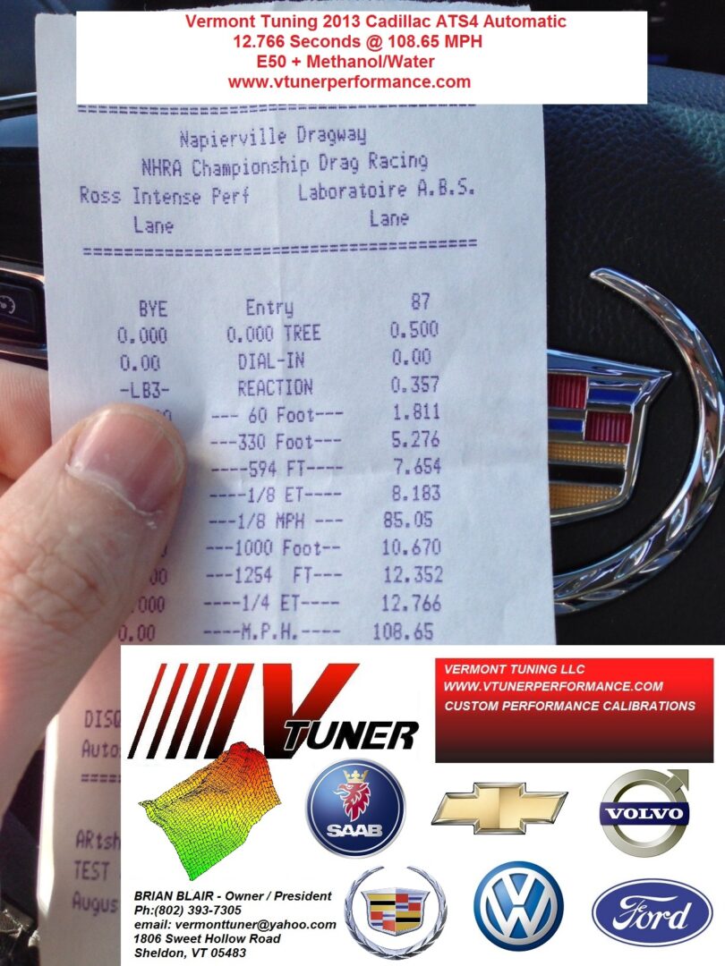 VTuner ATS STage 2 Runs 1/4 Mile in 12.76 sec @ 108.65 mph