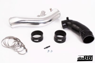 SAAB 9-3 2.8T Inlet pipe with Black hoses